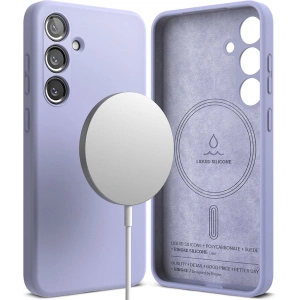 Kup Case Ringke Silikon Magnetisch MagSafe Samsung Galaxy S24 Lavendel - RGK1941 - {ean13} - Sklep Home Screen