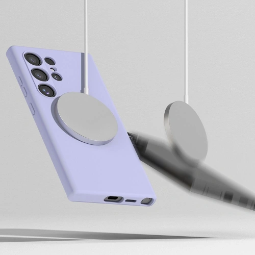 Kup Etui Ringke Silicone Magnetic MagSafe Samsung Galaxy S24 Levendula - RGK1941 - {ean13} - Sklep Home Screen