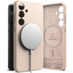 Kup Case Ringke Silikon Magnetic MagSafe Samsung Galaxy S24 Rosa Sand - RGK1942 - {ean13} - Sklep Home Screen