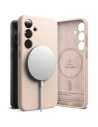 Case Ringke Silikon Magnetic MagSafe Samsung Galaxy S24 Rosa Sand