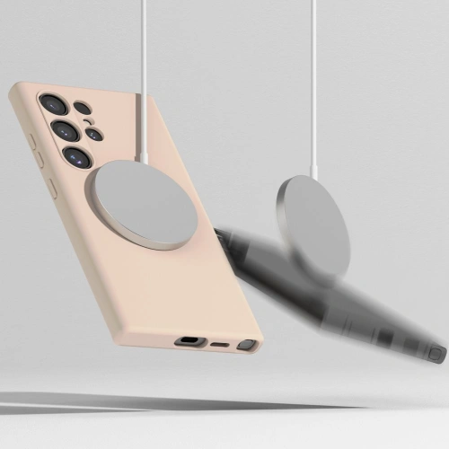 Kup Case Ringke Silikon Magnetic MagSafe Samsung Galaxy S24 Rosa Sand - RGK1942 - {ean13} - Sklep Home Screen
