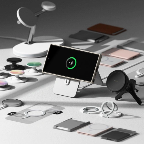 Kup Etui Ringke Silicon Magnetic MagSafe Samsung Galaxy S24 Stone - RGK1943 - {ean13} - Sklep Home Screen