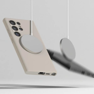 Kup Etui Ringke Silicone Magnetic MagSafe Samsung Galaxy S24 Stone - RGK1943 - {ean13} - Sklep Home Screen