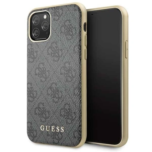 Kup Etui Guess GUHCN58G4GG Apple iPhone 11 Pro gri/grey hard case 4G Collection - GUE149GRY - {ean13} - Sklep Home Screen