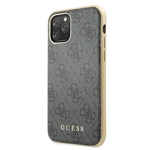 Kup Etui Guess GUHCN58G4GG Apple iPhone 11 Pro szary/grey hard case 4G Collection - GUE149GRY - {ean13} - Sklep Home Screen