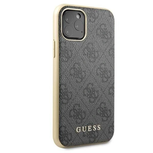 Kup Etui Guess GUHCN58G4GG Apple iPhone 11 Pro gri/grey hard case 4G Collection - GUE149GRY - {ean13} - Sklep Home Screen