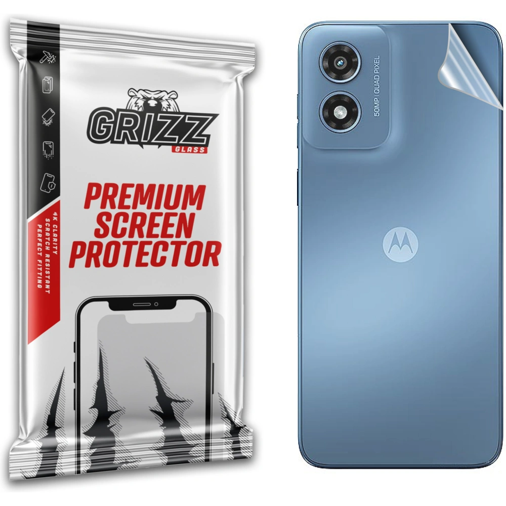 Folia na tył GrizzGlass UltraSkin do Motorola Moto G Play 2024