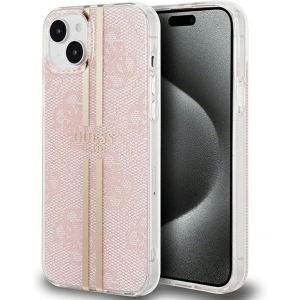 Kup Etui Guess GUHCP15MH4PSEGP Apple iPhone 15 Plus / 14 Plus hardcase IML 4G Gold Stripe różowy/pink - GUE3186 - {ean13} - Sklep Home Screen