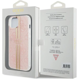 Kup Etui Guess GUHCP15MH4PSEGP Apple iPhone 15 Plus / 14 Plus hardcase IML 4G Gold Stripe różowy/pink - GUE3186 - {ean13} - Sklep Home Screen