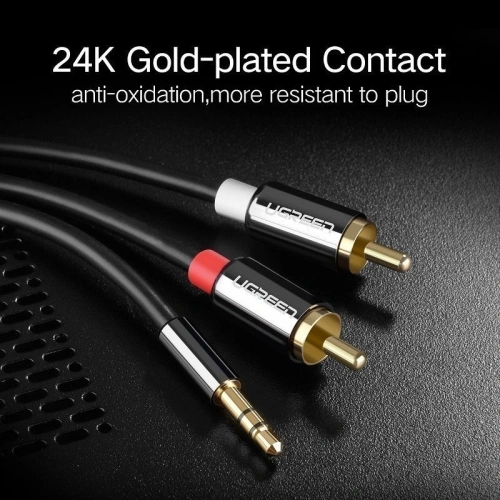 Kup Przewód 3,5mm Jack do 2RCA (Cinch) UGREEN 1m - UGR164 - {ean13} - Sklep Home Screen