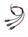 Kup Kabel USB Baseus 3w1 USB-C / Lightning / Micro 3A 1,2m (czarny) - BSU622BLK - {ean13} - Sklep Home Screen