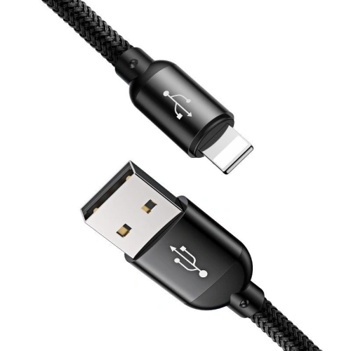 Kup Kabel USB Baseus 3w1 USB-C / Lightning / Micro 3A 1,2m (czarny) - BSU622BLK - {ean13} - Sklep Home Screen