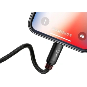 Kup USB kábel Baseus 3w1 USB-C / Lightning / Micro 3A 1,2m ( fekete) - BSU622BLK - {ean13} - Sklep Home Screen