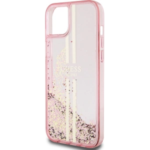 Kup Etui Guess GUHCP15MLFCSEGP Apple iPhone 15 Plus / 14 Plus hardcase Liquid Glitter Gold Stripes różowy/pink - GUE3189 - {ean13} - Sklep Home Screen