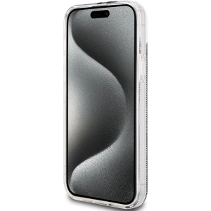Buy Guess GUHCP15SH4PSEGK Apple iPhone 15 / 14 / 13 hardcase IML 4G Gold Stripe black - GUE3191 - {ean13} - Home Screen Store Europe
