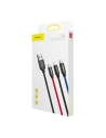 Kup Kabel USB Baseus 3w1 USB-C / Lightning / Micro 3A 1,2m (czarny) - BSU622BLK - {ean13} - Sklep Home Screen