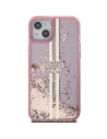 Kup Case Guess GUHCP15SLFCSEGP Apple iPhone 15 / 14 / 13 Hardcase Liquid Glitter Gold Stripes rosa/pink - GUE3195 - {ean13} - Sklep Home Screen