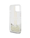 Kup Etui Guess GUHCP15SLFCSEGT Apple iPhone 15 / 14 / 13 hardcase Liquid Glitter Gold Stripes transparent - GUE3196 - {ean13} - Sklep Home Screen