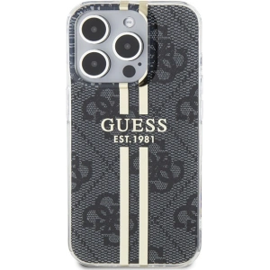 Kup Etui Guess GUHCP15XH4PSEGK Apple iPhone 15 Pro Max hardcase IML 4G Gold Stripe černý/black - GUE3197 - {ean13} - Sklep Home Screen
