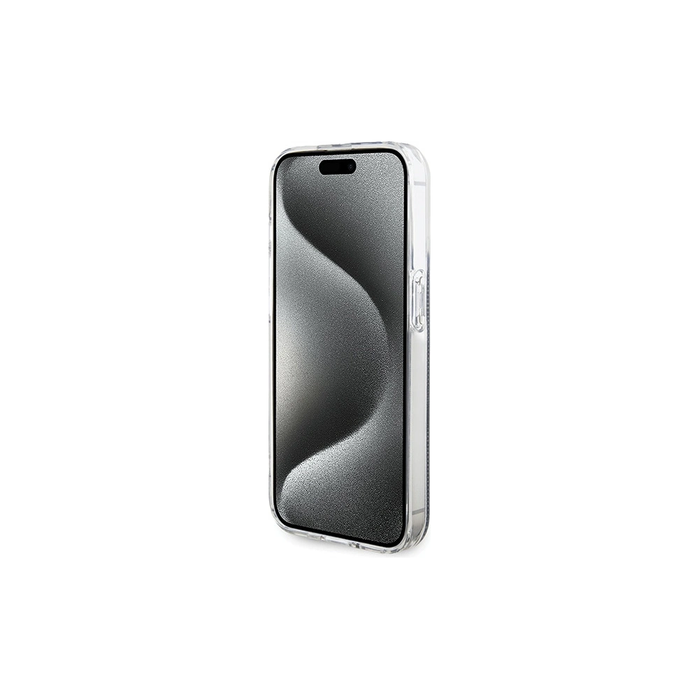 Etui Guess GUHCP15XH4PSEGK Apple iPhone 15 Pro Max hardcase IML 4G Gold Stripe czarny/black