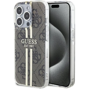 Kup Case Guess GUHCP15XH4PSEGW Apple iPhone 15 Pro Max Hardcase IML 4G Gold Stripe braun/brown - GUE3198 - {ean13} - Sklep Home Screen