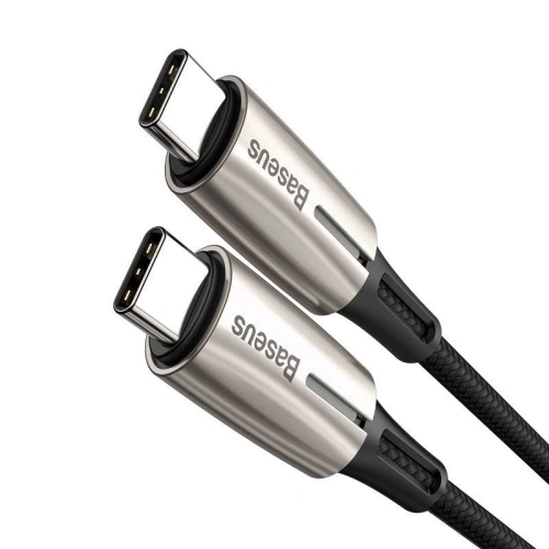 Kup USB-C PD Baseus Water Drop Power Delivery 2.0 60W 1m (fekete) - BSU624BLK - {ean13} - Sklep Home Screen