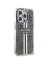 Buy Guess GUHCP15XH4PSEGW Apple iPhone 15 Pro Max hardcase IML 4G Gold Stripe brown - GUE3198 - {ean13} - Home Screen Store Europe
