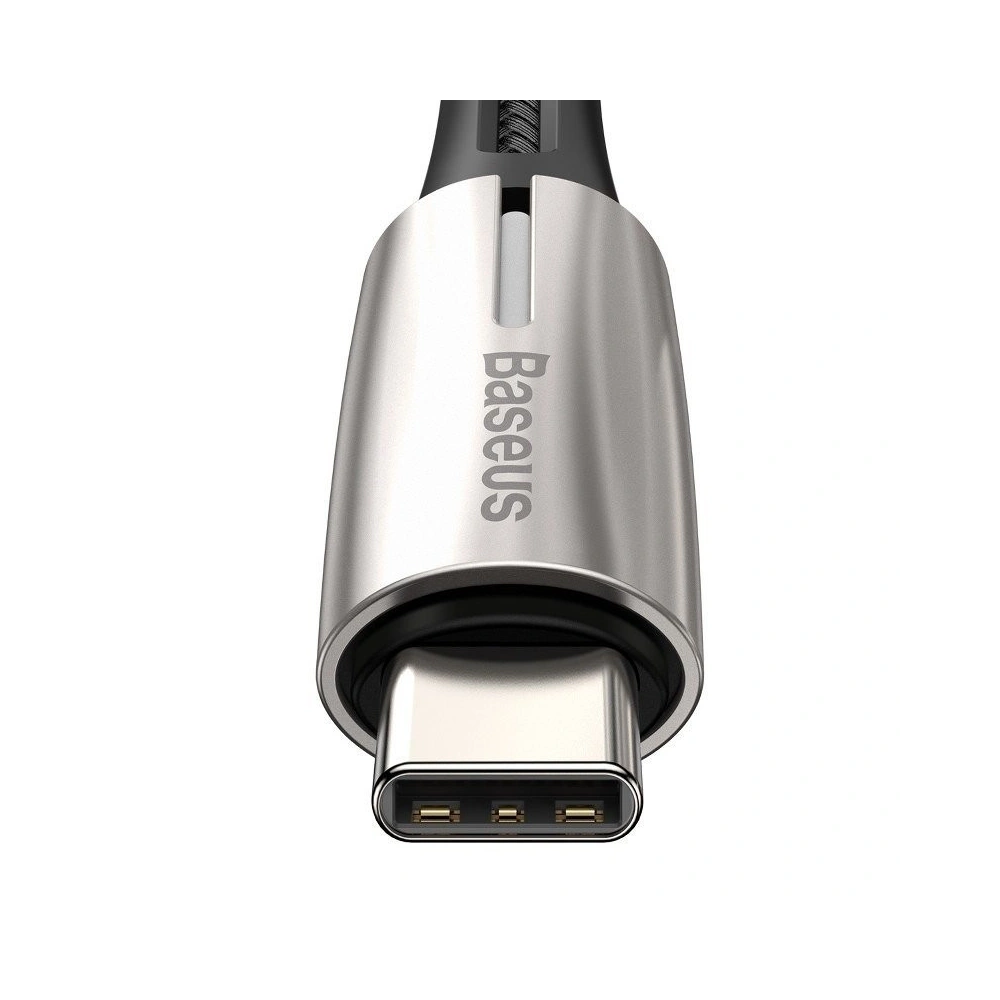Kabel USB-C PD Baseus Water Drop Power Delivery 2.0 60W 1m (czarny)