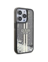 Buy Guess GUHCP15XLFCSEGK Apple iPhone 15 Pro Max hardcase Liquid Glitter Gold Stripes black - GUE3199 - {ean13} - Home Screen Store Europe