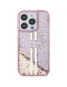 Kup Etui Guess GUHCP15XLFCSEGP Apple iPhone 15 Pro Max hardcase Liquid Glitter Gold Stripes růžový/pink - GUE3200 - {ean13} - Sklep Home Screen
