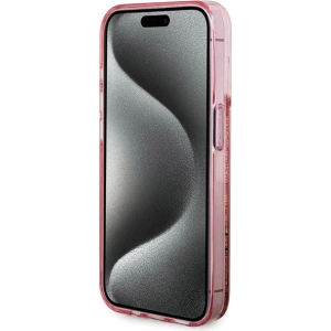 Kup Etui Guess GUHCP15XLFCSEGP Apple iPhone 15 Pro Max hardcase Liquid Glitter Gold Stripes różowy/pink - GUE3200 - {ean13} - Sklep Home Screen