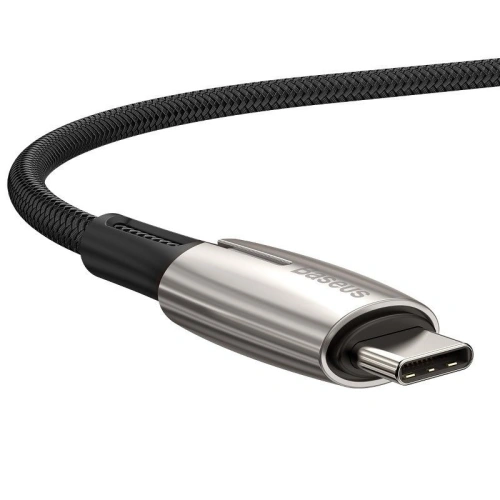 Buy USB-C PD Baseus Water Drop Cable Power Delivery 2.0 60W 1m Black - BSU624BLK - {ean13} - Home Screen Store Europe