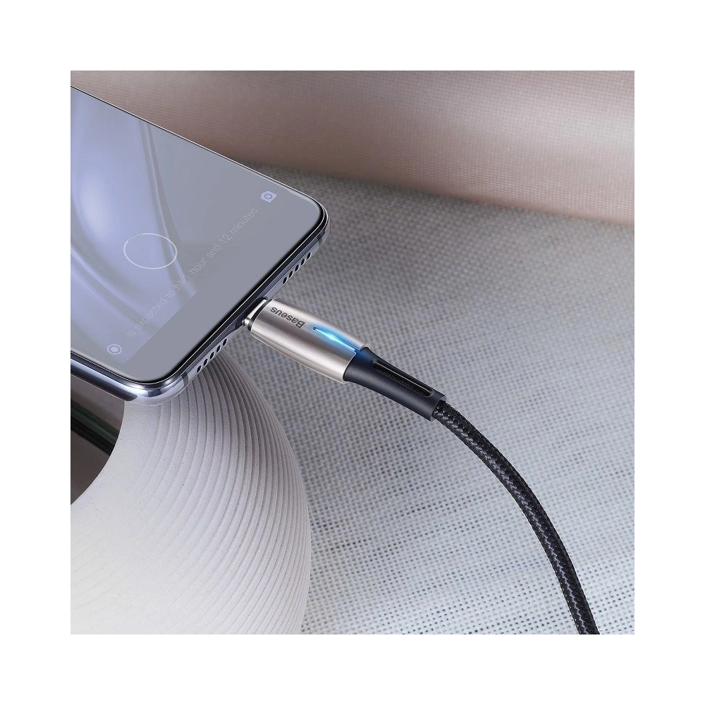 Kabel USB-C PD Baseus Water Drop Power Delivery 2.0 60W 1m (czarny)