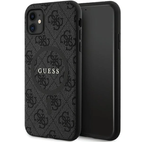 Kup Etui Guess GUHMN61G4GFRK Apple iPhone 11 / XR hardcase 4G Collection Leather Metal Logo MagSafe černý/black - GUE3205 - {ean13} - Sklep Home Screen