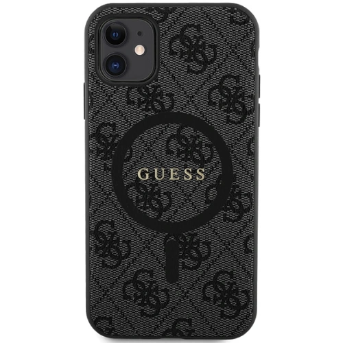Kup Etui Guess GUHMN61G4GFRK Apple iPhone 11 / XR hardcase 4G Collection Leather Metal Logo MagSafe černý/black - GUE3205 - {ean13} - Sklep Home Screen