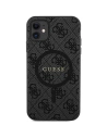 Kup Etui Guess GUHMN61G4GFRK Apple iPhone 11 / XR hardcase 4G Collection Leather Metal Logo MagSafe czarny/black - GUE3205 - {ean13} - Sklep Home Screen