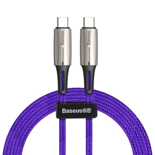 Kup USB-C PD Baseus Water Drop Power Delivery 2.0 60W 1m (lila) - BSU625PRP - {ean13} - Sklep Home Screen
