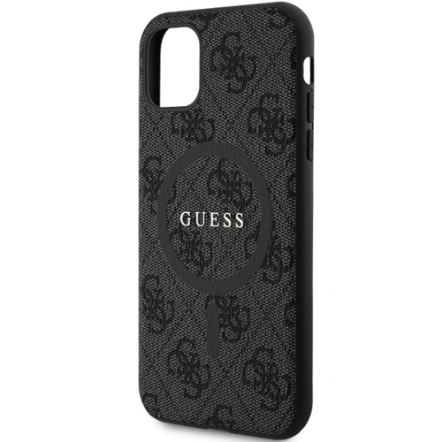 Kup Etui Guess GUHMN61G4GFRK Apple iPhone 11 / XR hardcase 4G Collection Leather Metal Logo MagSafe černý/black - GUE3205 - {ean13} - Sklep Home Screen
