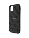Kup Etui Guess GUHMN61G4GFRK Apple iPhone 11 / XR hardcase 4G Collection Leather Metal Logo MagSafe negru/black - GUE3205 - {ean13} - Sklep Home Screen