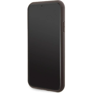 Kup Etui Guess GUHMN61G4GFRW Apple iPhone 11 / XR keménytok 4G Collection Bőr Fém Logó MagSafe barna/brown - GUE3207 - {ean13} - Sklep Home Screen