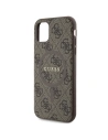 Kup Case Guess GUHMN61G4GFRW Apple iPhone 11 / XR Hardcase 4G Collection Leder Metall-Logo MagSafe braun/brown - GUE3207 - {ean13} - Sklep Home Screen