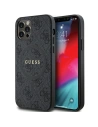 Kup Case Guess GUHMP12MG4GFRK Apple iPhone 12 / 12 Pro Hardcase 4G Collection Leder Metall-Logo MagSafe schwarz/black - GUE3208 - {ean13} - Sklep Home Screen