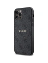 Kup Case Guess GUHMP12MG4GFRK Apple iPhone 12 / 12 Pro Hardcase 4G Collection Leder Metall-Logo MagSafe schwarz/black - GUE3208 - {ean13} - Sklep Home Screen
