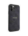 Kup Case Guess GUHMP12MG4GFRK Apple iPhone 12 / 12 Pro Hardcase 4G Collection Leder Metall-Logo MagSafe schwarz/black - GUE3208 - {ean13} - Sklep Home Screen