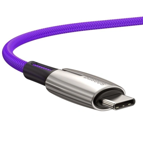 Kup USB-C PD Baseus Water Drop Power Delivery 2.0 60W 1m (lila) - BSU625PRP - {ean13} - Sklep Home Screen