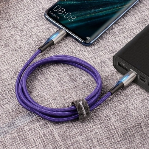 Kup USB-C PD Baseus Water Drop Power Delivery 2.0 60W 1m (lila) - BSU625PRP - {ean13} - Sklep Home Screen