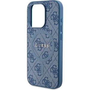 Kup Etui Guess GUHMP14LG4GFRB Apple iPhone 14 Pro hardcase 4G Collection Leather Metal Logo MagSafe niebieskie/blue - GUE3217 - {ean13} - Sklep Home Screen