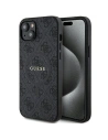 Etui Guess GUHMP14SG4GFRK Apple iPhone 14 / 15 hardcase 4G Collection Leather Metal Logo MagSafe černé/black
