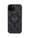 Kup Etui Guess GUHMP14SG4GFRK Apple iPhone 14 / 15 hardcase 4G Collection Leather Metal Logo MagSafe czarne/black - GUE3221 - {ean13} - Sklep Home Screen