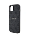 Kup Etui Guess GUHMP14SG4GFRK Apple iPhone 14 / 15 hardcase 4G Collection Leather Metal Logo MagSafe czarne/black - GUE3221 - {ean13} - Sklep Home Screen